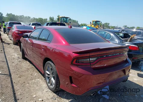2021 Dodge Charger Gt Awd из США, поврежденный, VIN 2C3CDXMG8MH596336